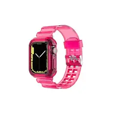 GENERICO - Correa Completa De Silicona Para Smartwatch Iwatch 384041mm-FUCSIA