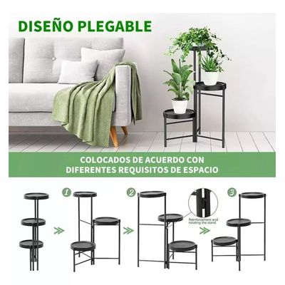 Imagen 2 del producto Set Organizador 3 Pedestal Desmontable Metal