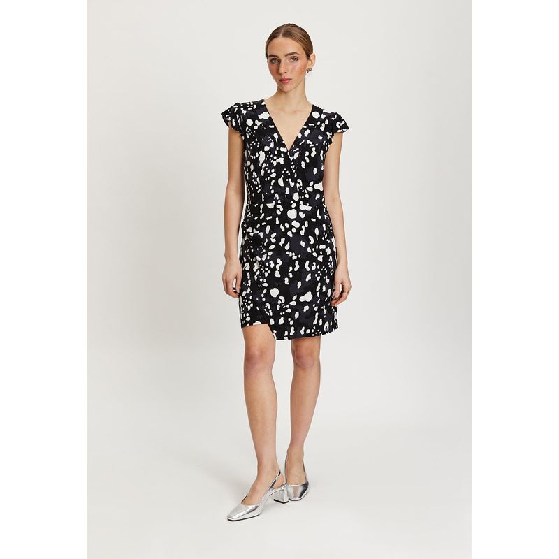 IO - Vestido Corto Negro Mujer Io
