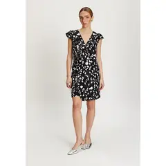 IO - Vestido Corto Negro Mujer