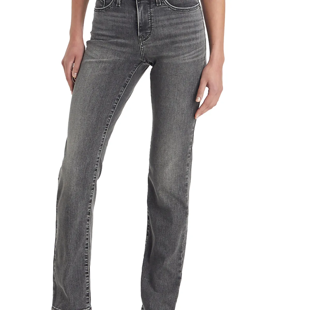 LEVIS - Jeans Mujer 314 Shaping Straight Gris Levis