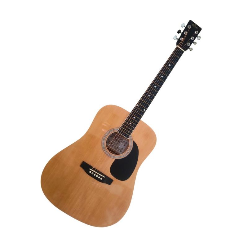PANELLA - Guitarra Folk Acustica 41 pulgadas Panella FG-029 natural - Crema