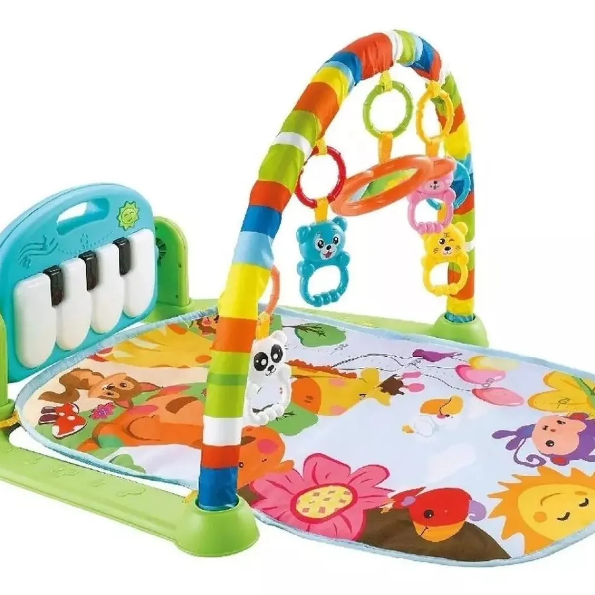 MUNDO MAGIA - Alfombra Gimnasio Musical Con Piano Para Bebe