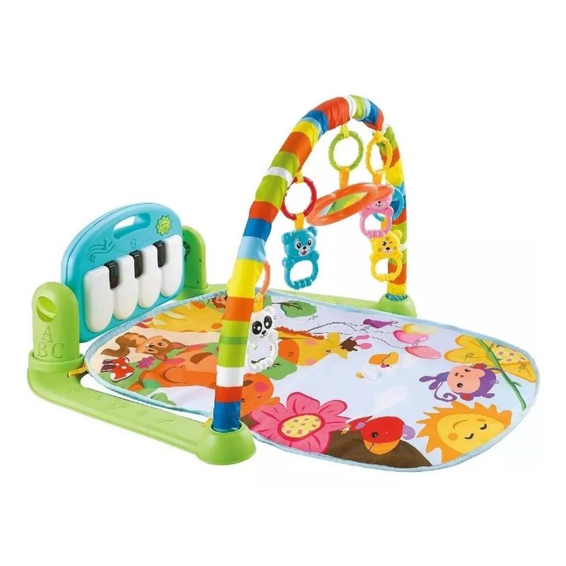 MUNDO MAGIA - Alfombra Gimnasio Musical Con Piano Para Bebe