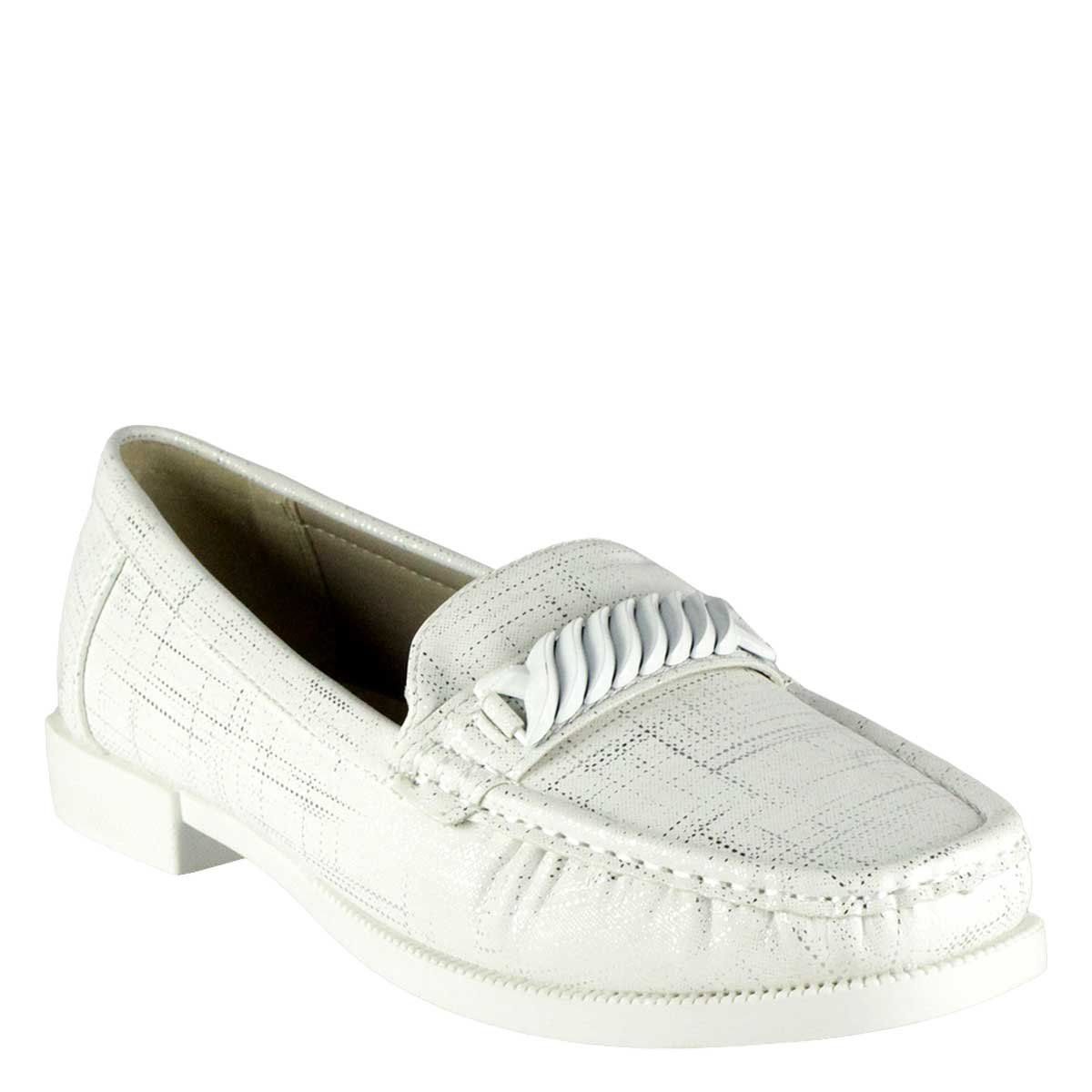 TAKONES - Mocasín Mateo Blanco Takones