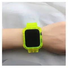 GENERICO - Correa Completa Transparente De Silicona Para Apple Iwatch-424445