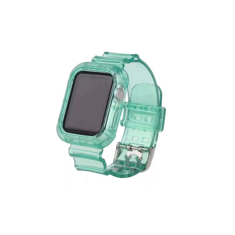 GENERICO - Correa Completa Transparente De Silicona Para Apple Iwatch-424445