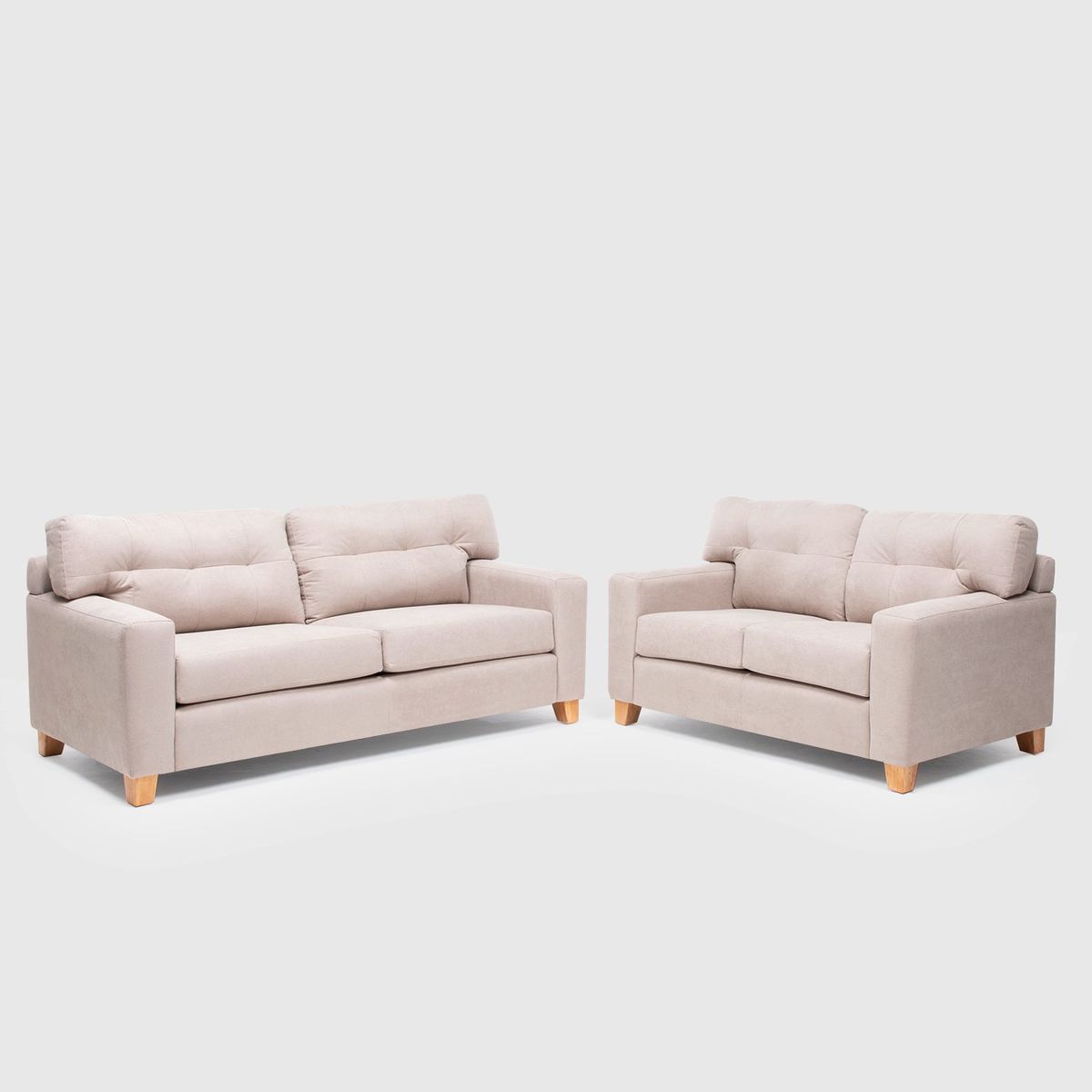 ALMORE - JUEGO DE LIVING NIZA 32 CUERPOS BEIGE