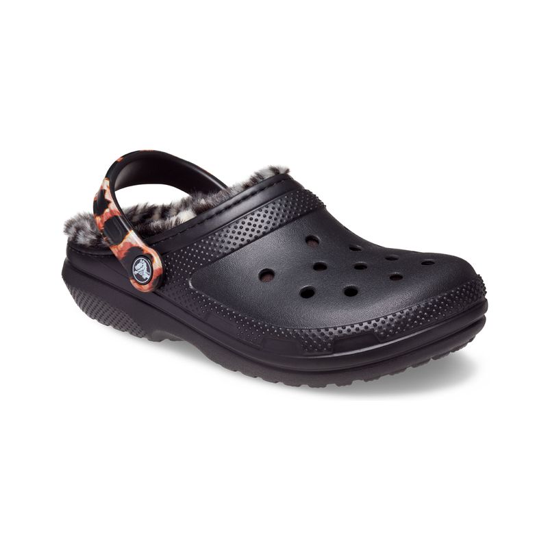 CROCS - Zueco Crocs Classic Lined Mujer Animal Remix Black