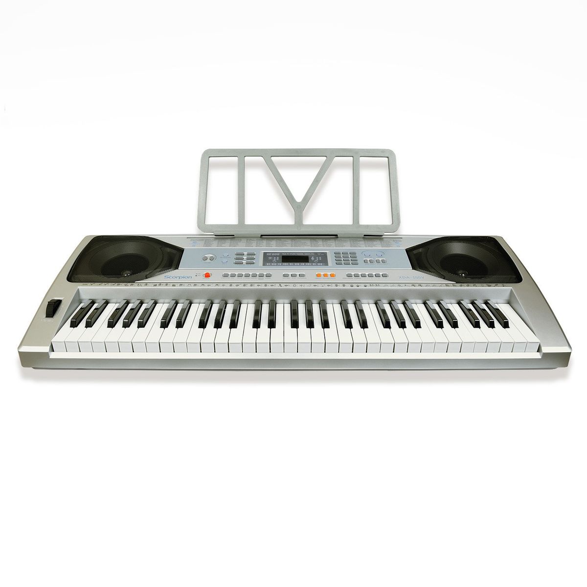 SCORPION - TECLADO ELECTRICO 61 TECLAS 5 OCTAVAS MOD.XDA-155V SCORPION