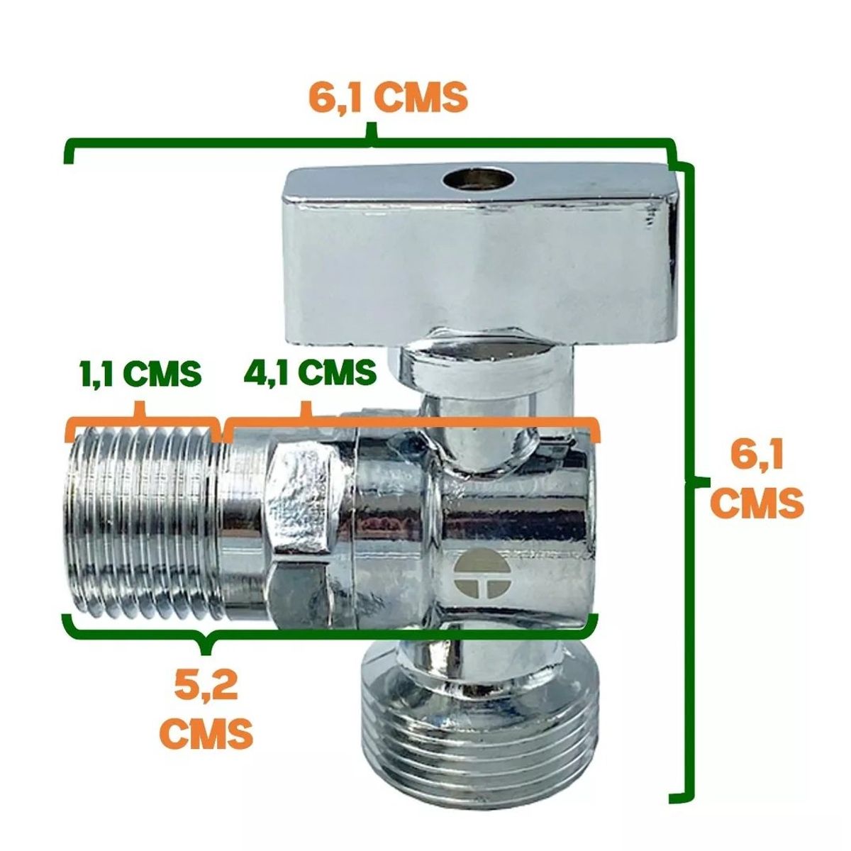 TAUMM - Llave Angular Lavadora Lavadero 12 He X 34 He Taumm