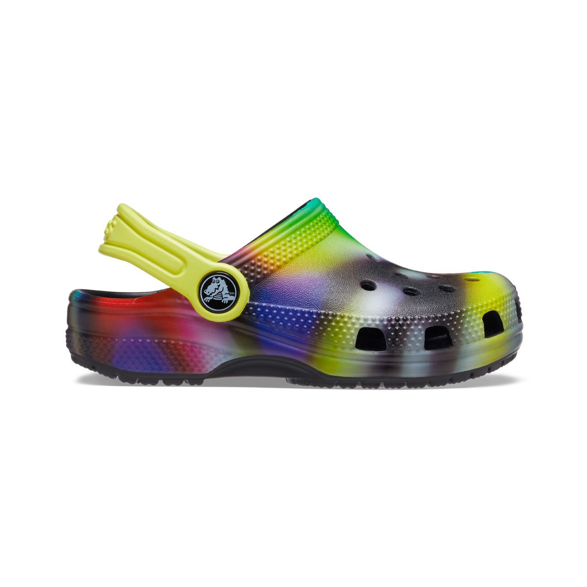 CROCS - Zueco Crocs Classic Solarized Niños TD Black/Multi