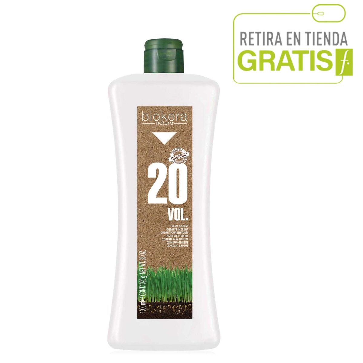SALERM - SALERM VOL 20 Oxidante Biokera Natura Color 1000ml