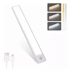 MUNDO MAGIA - Luz Clóset Barra Con Sensor Movimiento 30cm Lámpara Armario