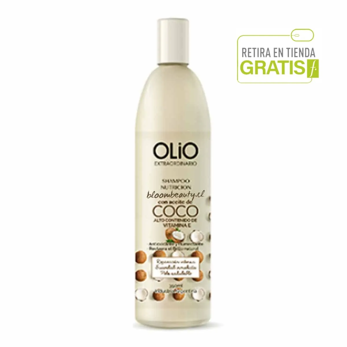 OLIO - OLIO Shampoo de Aceite de Coco