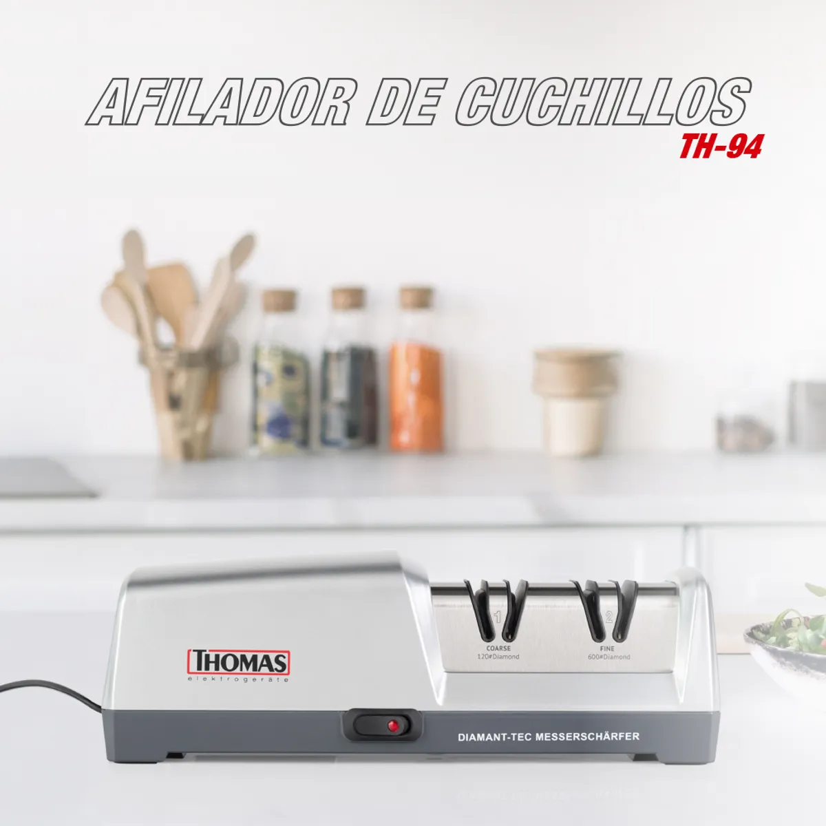 THOMAS - Afilador de Cuchillo Eléctrico TH-94