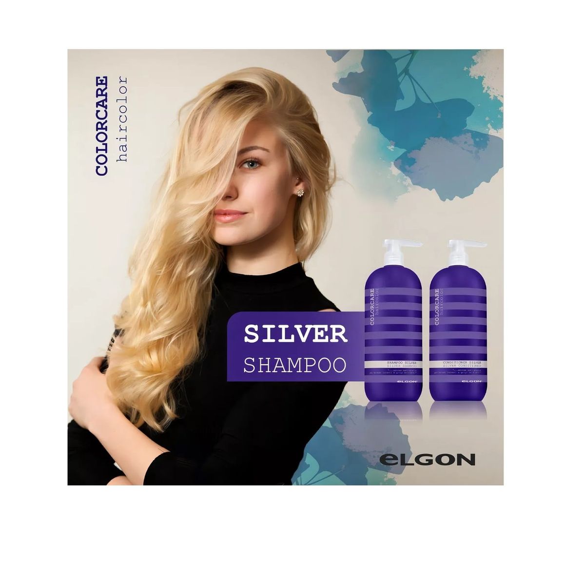 ELGON - Shampoo Silver Morado Matizador Elgon 1 Litro