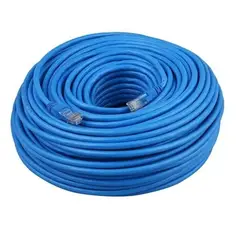 GENERICO - Cable de red 50 mts Categoria 6E color azul