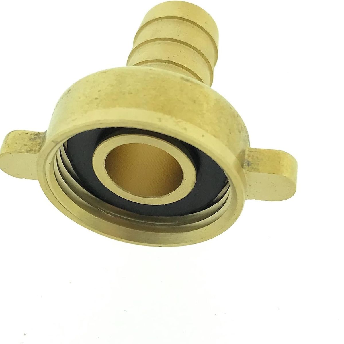 TAUMM - Union Conector Llave Manguera De Bronce  1/2 Para Llave 34