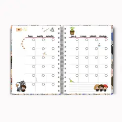 FIESTAS EN PAPEL - Agenda Harry Potter Sin Fecha