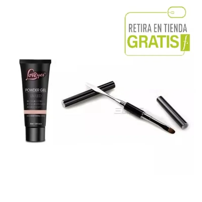 LOVEYES - Kit Polygel  + Pincel Polygel