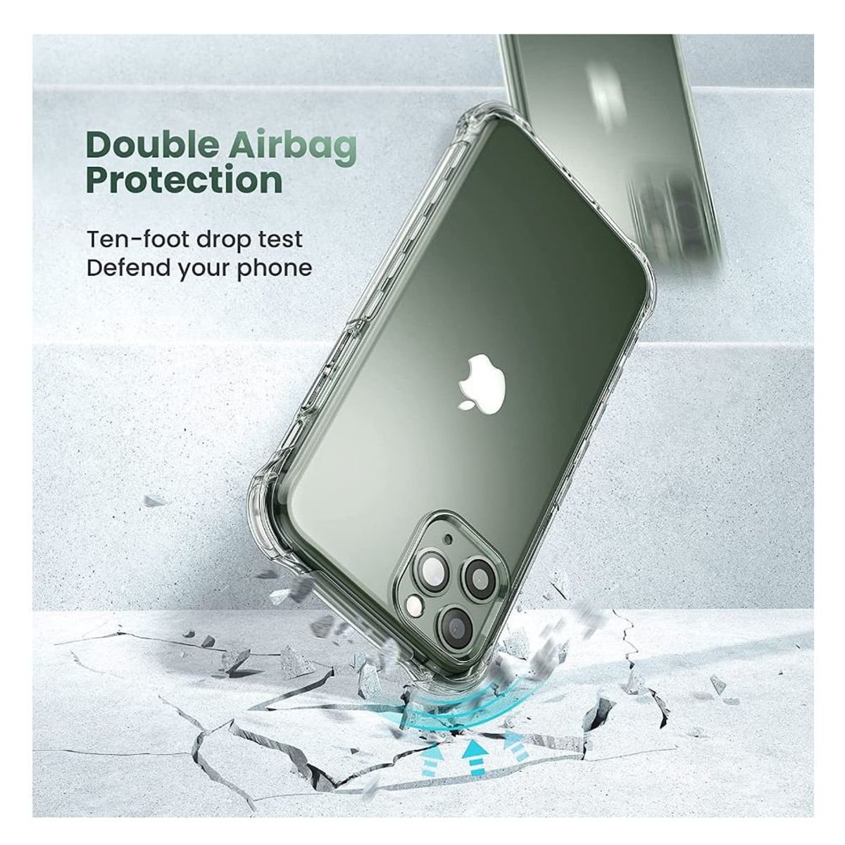 CELLBOX - Carcasa Antigolpe Transparente para iPhone 13 Pro Max