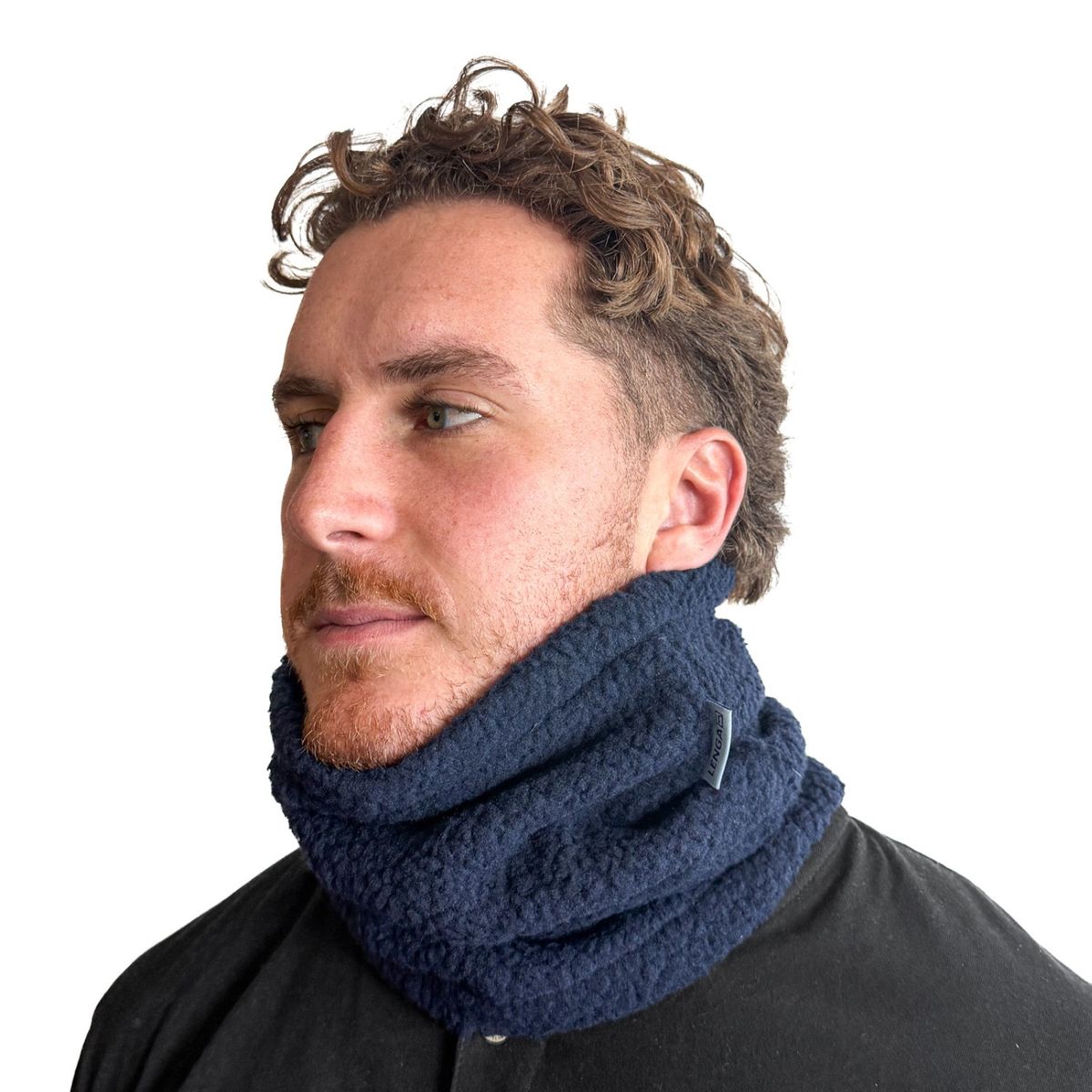 LENGA - Cuello Bandana Hombre Polar Sherpa Interior Thinsulate 3m Lenga
