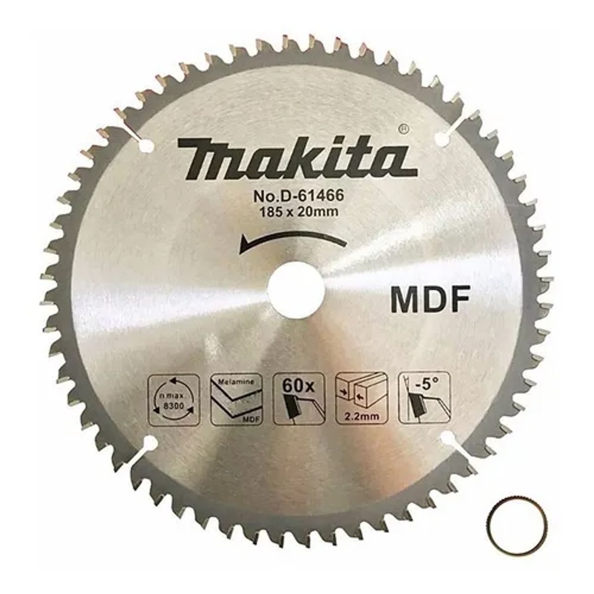 MAKITA - Disco Sierra 185 mm Makita D-61466