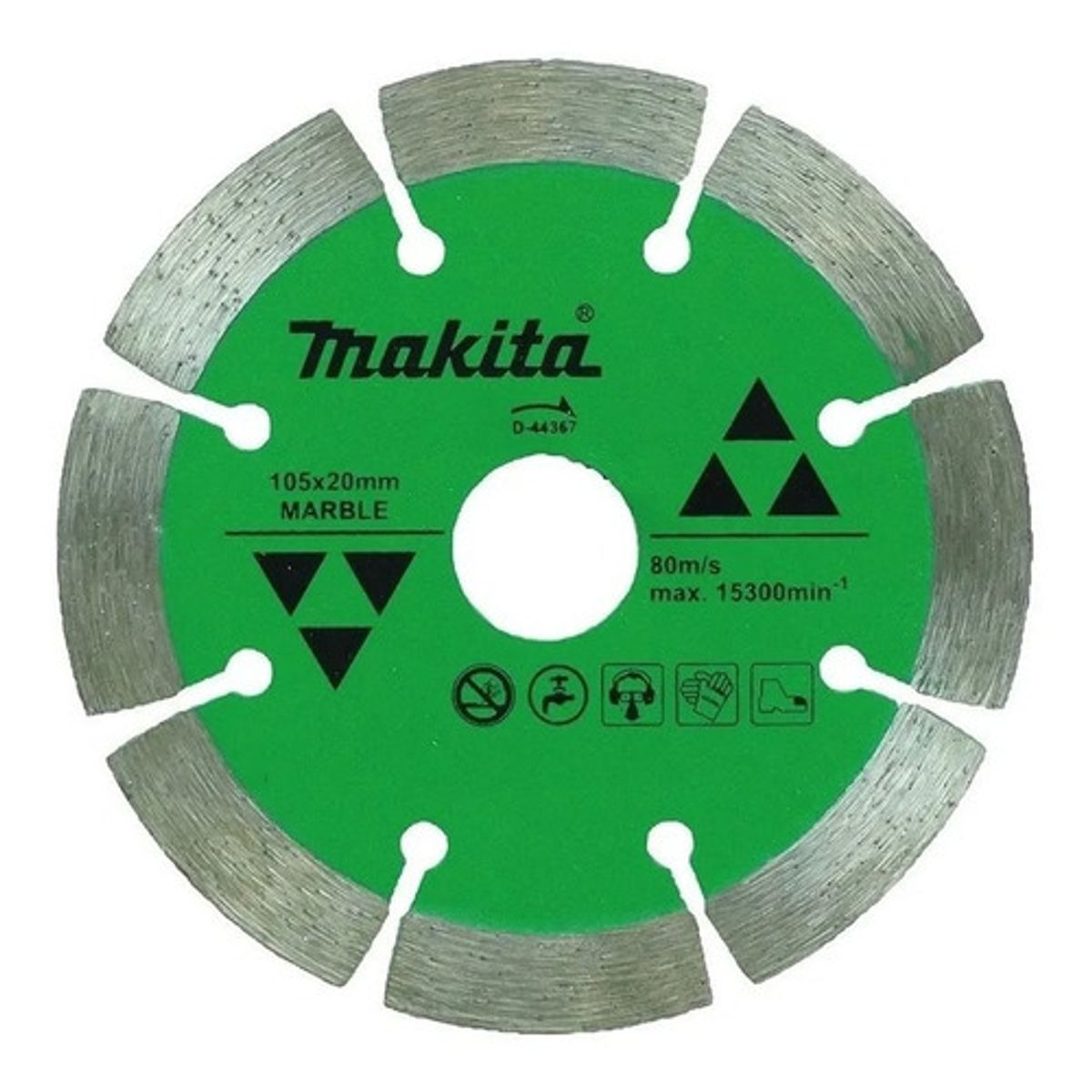 MAKITA - Disco Diamantado Corte Mármol 105x20mm Húmedo Makita D-44367