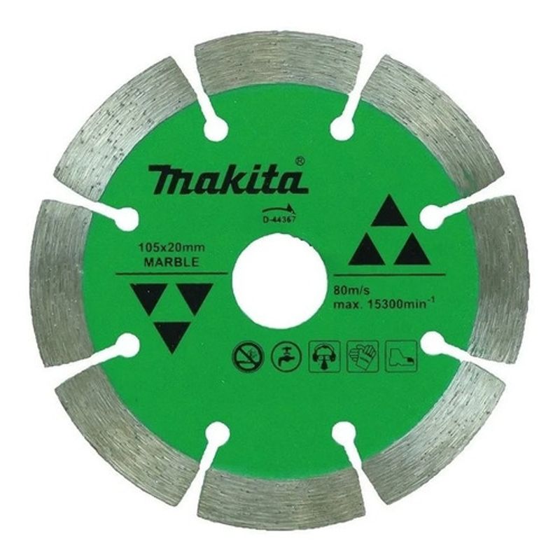 MAKITA - Disco Diamantado Corte Mármol 105x20mm Húmedo Makita D-44367