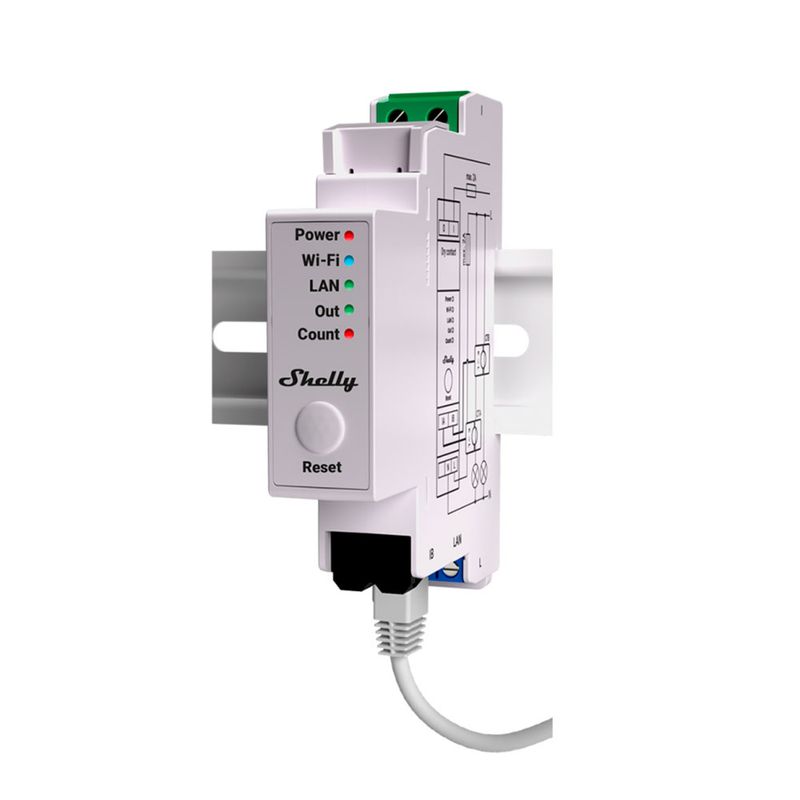 SHELLY - Medidor de Energía Shelly Pro EM-50