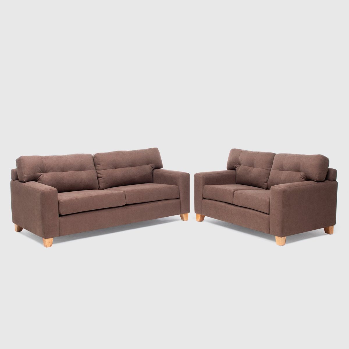 ALMORE - JUEGO DE LIVING NIZA 32 CUERPOS CHOCOLATE