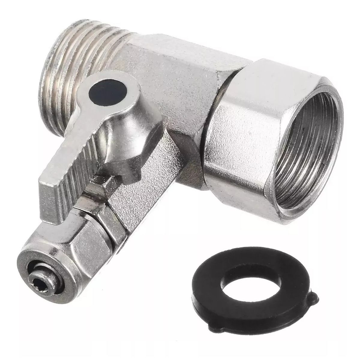 MUNDO MAGIA - Llave Paso Conexion 12 X14 Para Refrigerador Ice Maker