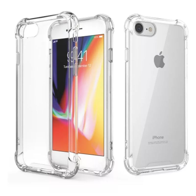 CELLBOX - Carcasa Antigolpe Transparente para iPhone 7 / 8