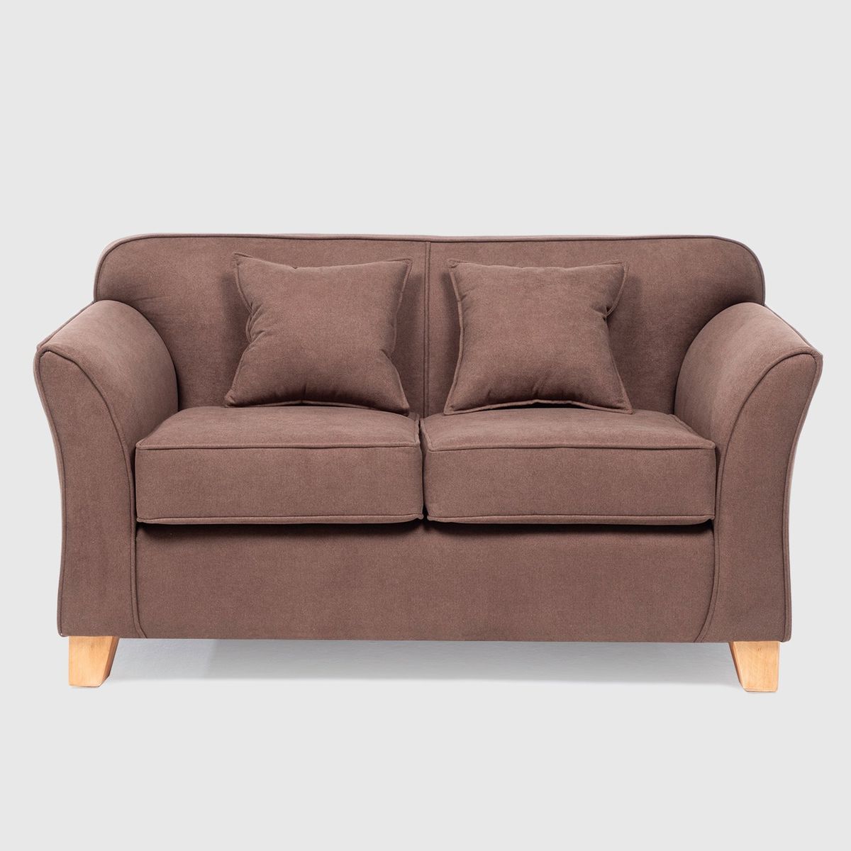 ALMORE - SOFA TURIN 2 CUERPOS CHOCOLATE