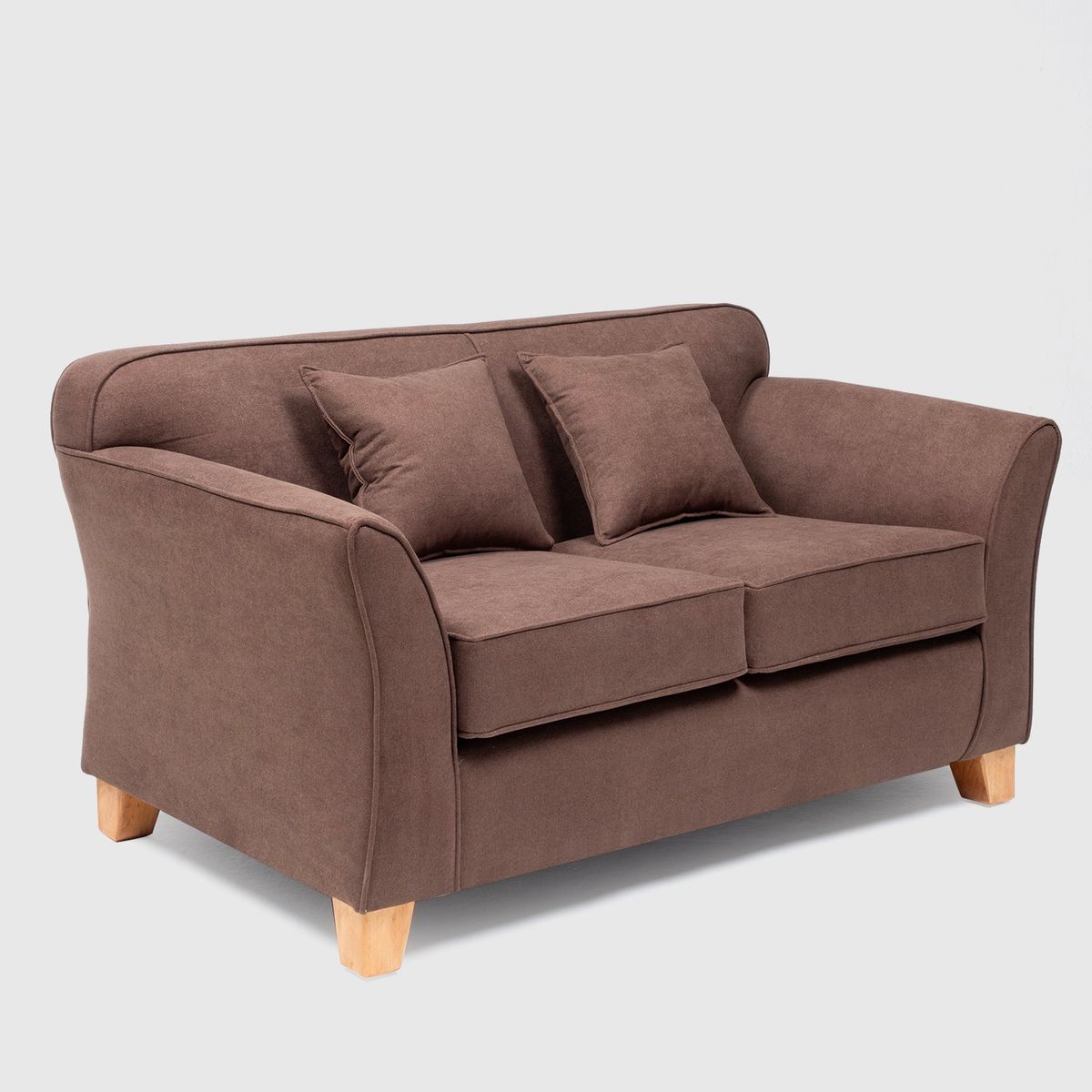 ALMORE - SOFA TURIN 2 CUERPOS CHOCOLATE