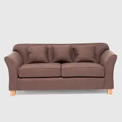 ALMORE - SOFA TURIN 3 CUERPOS CHOCOLATE