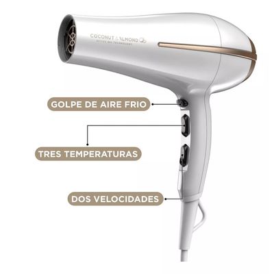 Imagen 2 del producto Combo Secador + Plancha Coco & Almond Oil Technology