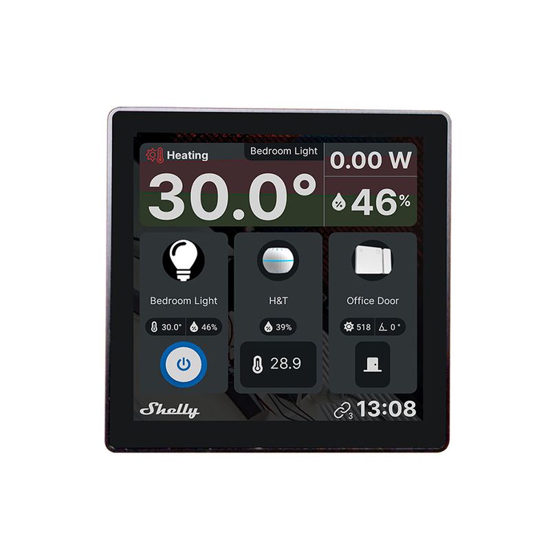 SHELLY - Shelly Wall Display Black