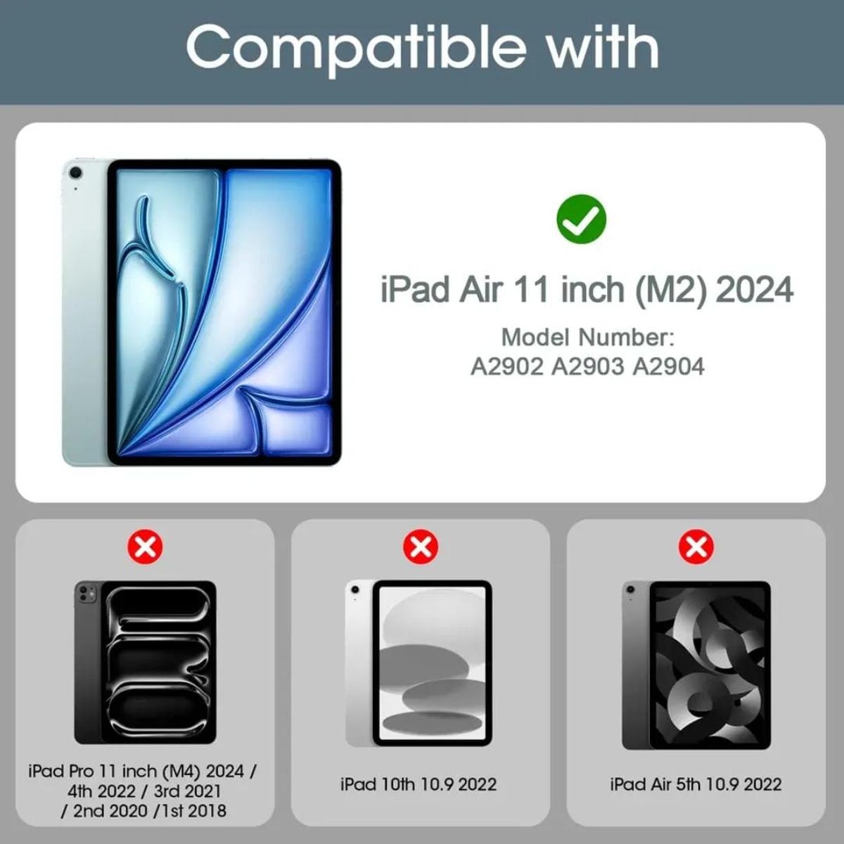 GENERICO - Lámina De Vidrio Templado compatible con iPad Air De 11