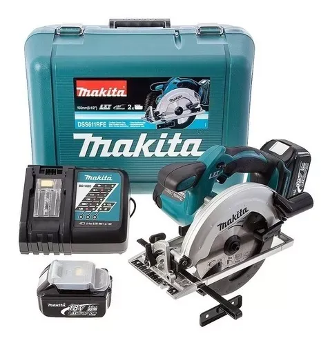 Sierra circular inalambrica 165mm 18V DSS611 RFE -