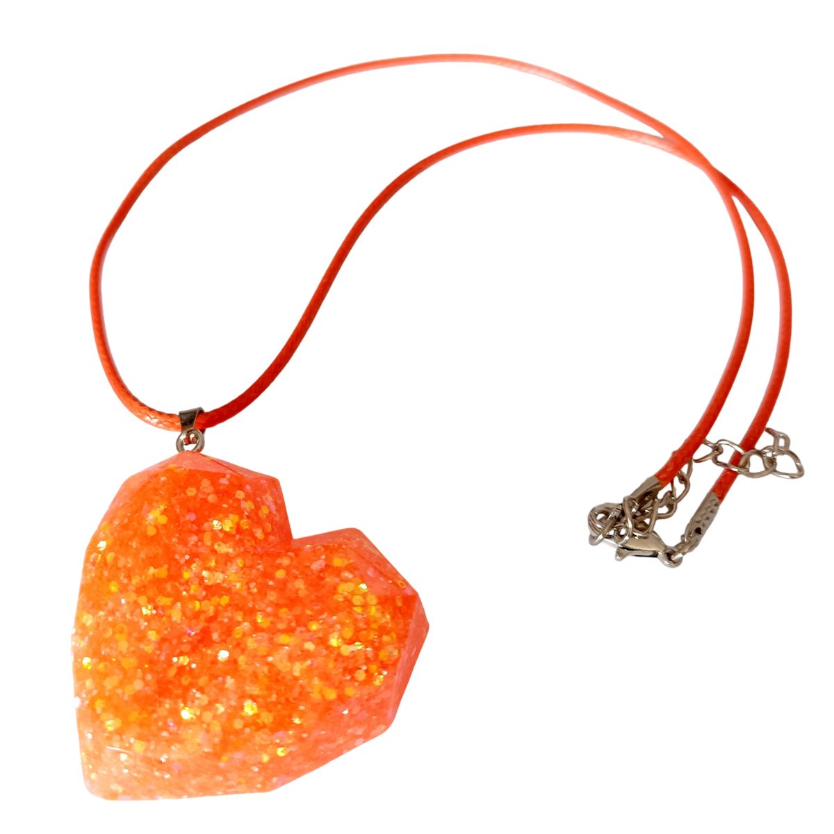 CATHALIFAUDJOYAS - COLLAR CORAZON GEOMETRICO CATHALIFAUDJOYAS