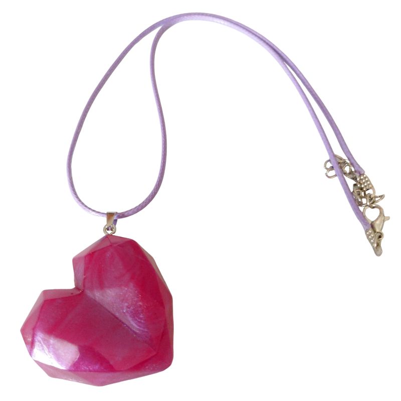CATHALIFAUDJOYAS - COLLAR CORAZON GEOMETRICO CATHALIFAUDJOYAS