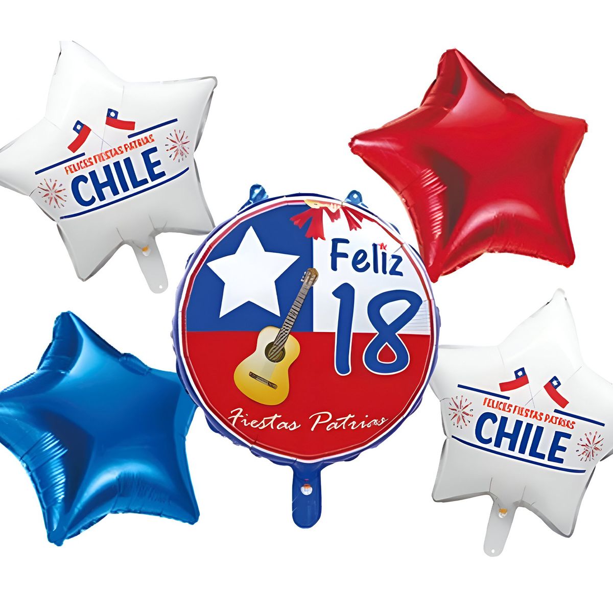 GENERICO - Set Decorativo Globos Arco 57 Pcs Celebración Fiesta Patrias