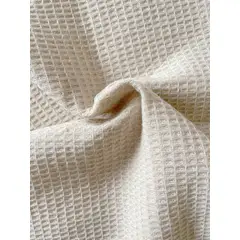 GENERICO - Tela waffle panal de abejas 5 metros x 1.70 ancho blanco