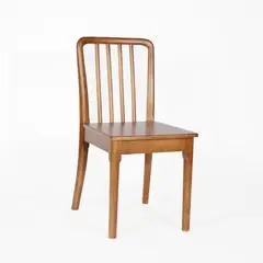 NECTAR - Silla Allen madera de caucho café claro