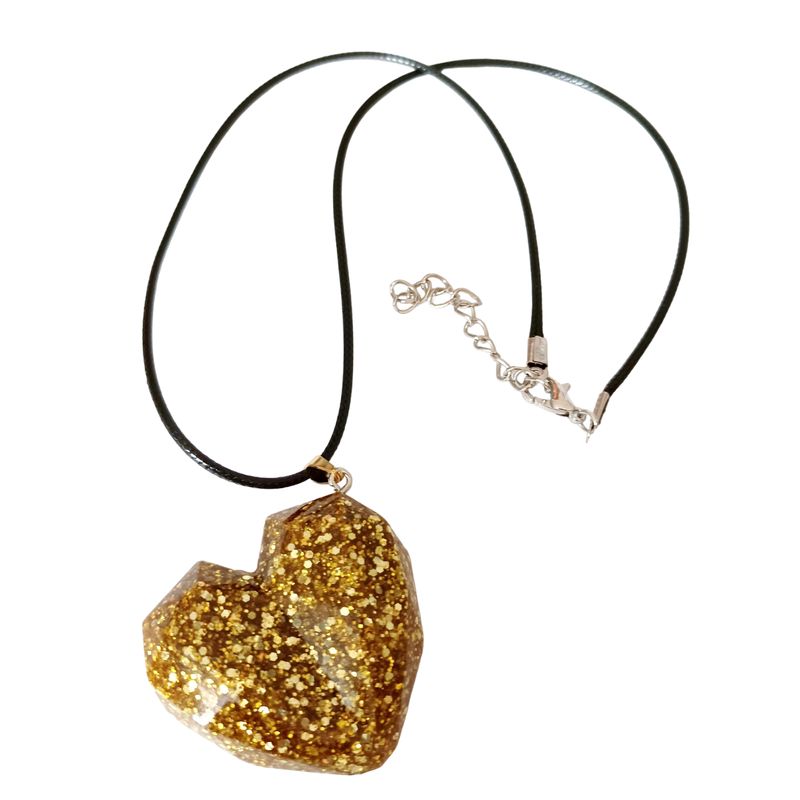 CATHALIFAUDJOYAS - COLLAR CORAZON GEOMETRICO CATHALIFAUDJOYAS