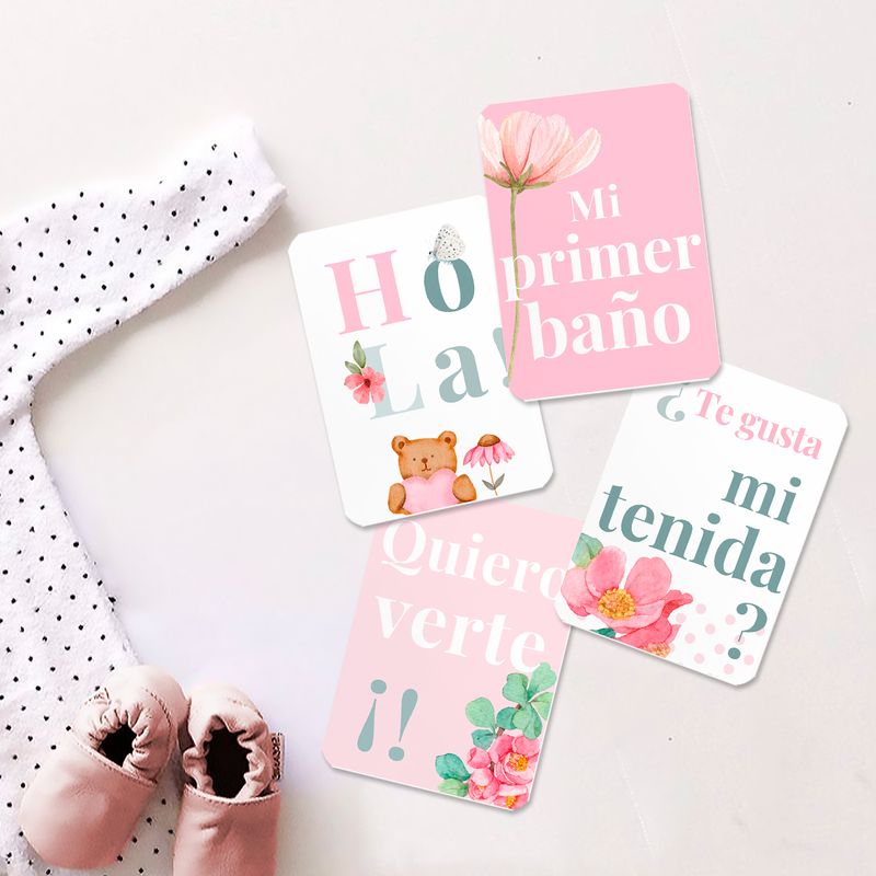 DECORACION PAJARITO - Tarjetas regalo babyshower fotos meses bebé