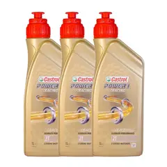 CASTROL - Pack 3L Aceite Power 1 Full Sintético 2T Racing