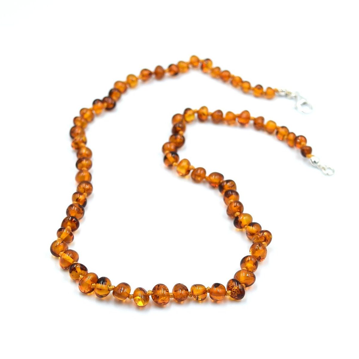 GENERICO - Collar de Ámbar Báltico Certificado para Adulto 45 cm